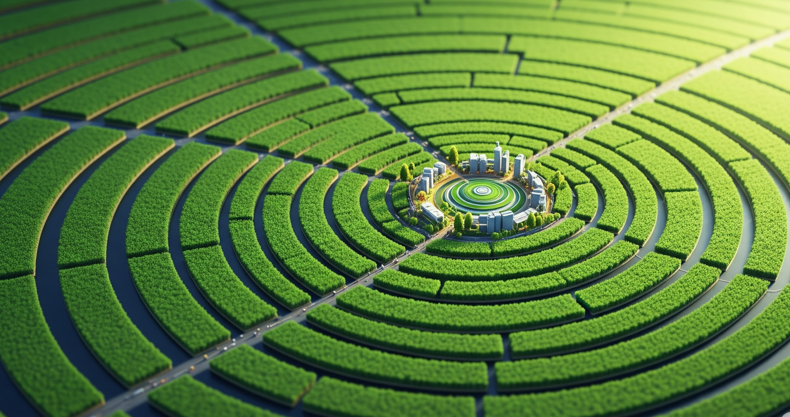 Abstract image representing navigating financial investment, symbolizing the Capital Maze